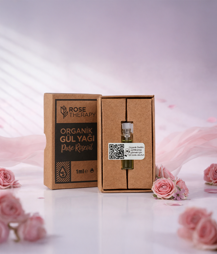 1ml Saf Organik Gül Yağı