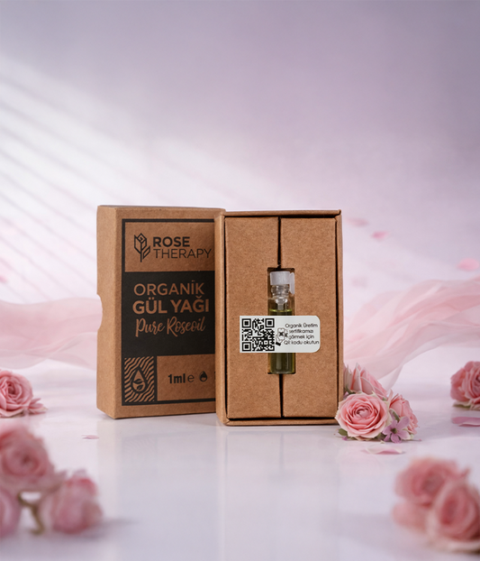 1ml Saf Organik Gül Yağı